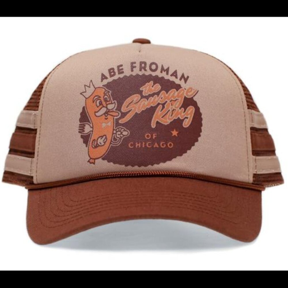 Retro Funny Abe Froman 3 Stripe Hat Ferris Bueller 80’s Movie Fil Cap Adult OSFM